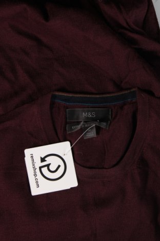 Herrenpullover Marks & Spencer, Größe M, Farbe Rot, Preis € 18,99