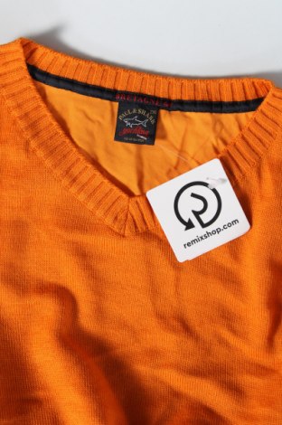 Herrenpullover Paul & Shark, Größe XXL, Farbe Orange, Preis € 71,99