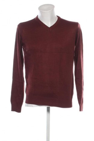 Herrenpullover Piazza Italia, Größe M, Farbe Rot, Preis 5,99 €