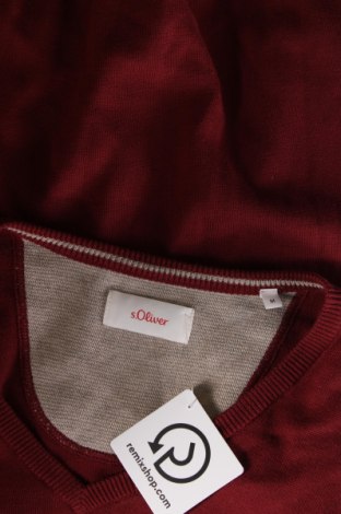 Herrenpullover S.Oliver, Größe M, Farbe Rot, Preis 15,99 €