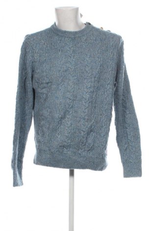 Męski sweter Scotch & Soda, Rozmiar L, Kolor Niebieski, Cena 329,99 zł