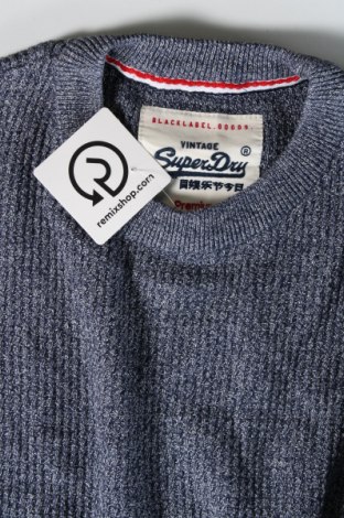 Мъжки пуловер Superdry, Размер XL, Цвят Син, Цена 47,49 лв.