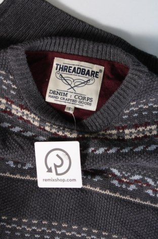 Męski sweter Threadbare, Rozmiar S, Kolor Kolorowy, Cena 57,99 zł