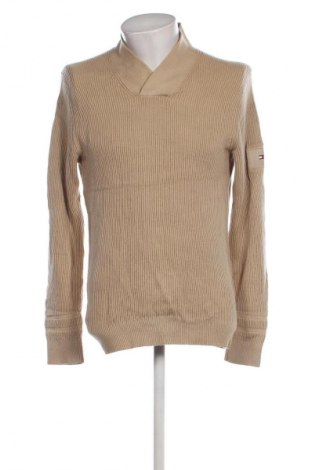 Herrenpullover Tommy Hilfiger, Größe M, Farbe Beige, Preis 61,99 €