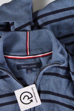 Pulover de bărbați Tommy Hilfiger, Mărime L, Culoare Albastru, Preț 292,99 Lei