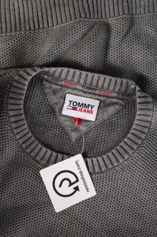 Herrenpullover Tommy Jeans, Größe M, Farbe Grau, Preis 52,49 €