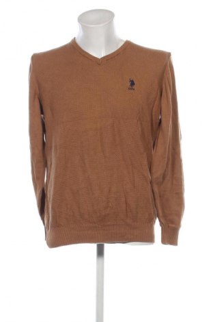 Herrenpullover U.S. Polo Assn., Größe XL, Farbe Braun, Preis 43,49 €