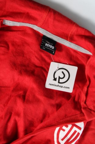 Herren Sweatshirt Errea, Größe L, Farbe Rot, Preis 18,99 €