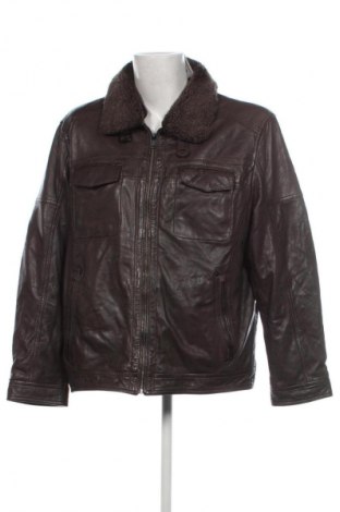 Herren Lederjacke Angelo Litrico, Größe XXL, Farbe Braun, Preis 74,99 €