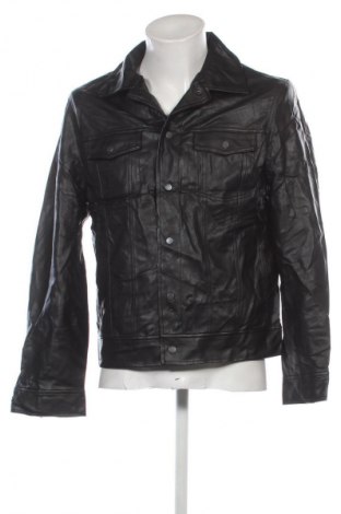 Herren Lederjacke Mango, Größe L, Farbe Schwarz, Preis € 38,49