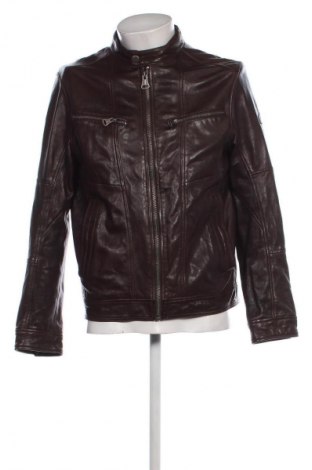 Herren Lederjacke Tom Tailor, Größe L, Farbe Braun, Preis 99,99 €