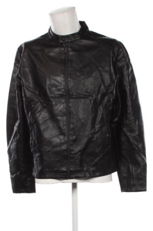 Herren Lederjacke Zara, Größe XL, Farbe Schwarz, Preis 28,99 €