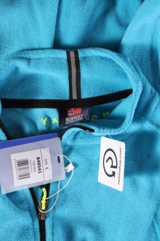 Ανδρική ζακέτα fleece, Μέγεθος L, Χρώμα Μπλέ, Τιμή 37,42 €