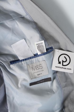 Herren Sakko Marks & Spencer, Größe L, Farbe Grau, Preis € 43,49