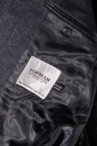 Ανδρικό σακάκι Topman, Μέγεθος L, Χρώμα Μπλέ, Τιμή 29,99 €