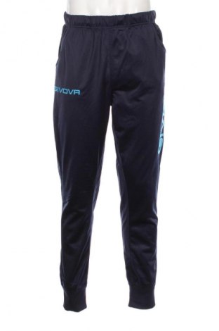 Herren Sporthose Givova, Größe XL, Farbe Blau, Preis 20,49 €