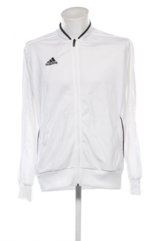 Herren Sportoberteil Adidas, Größe L, Farbe Weiß, Preis 33,99 €