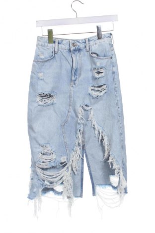 Rock Bershka, Größe XS, Farbe Blau, Preis € 15,00