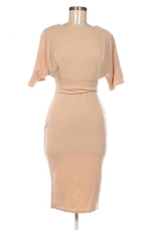 Rochie Boohoo, Mărime M, Culoare Bej, Preț 57,99 Lei