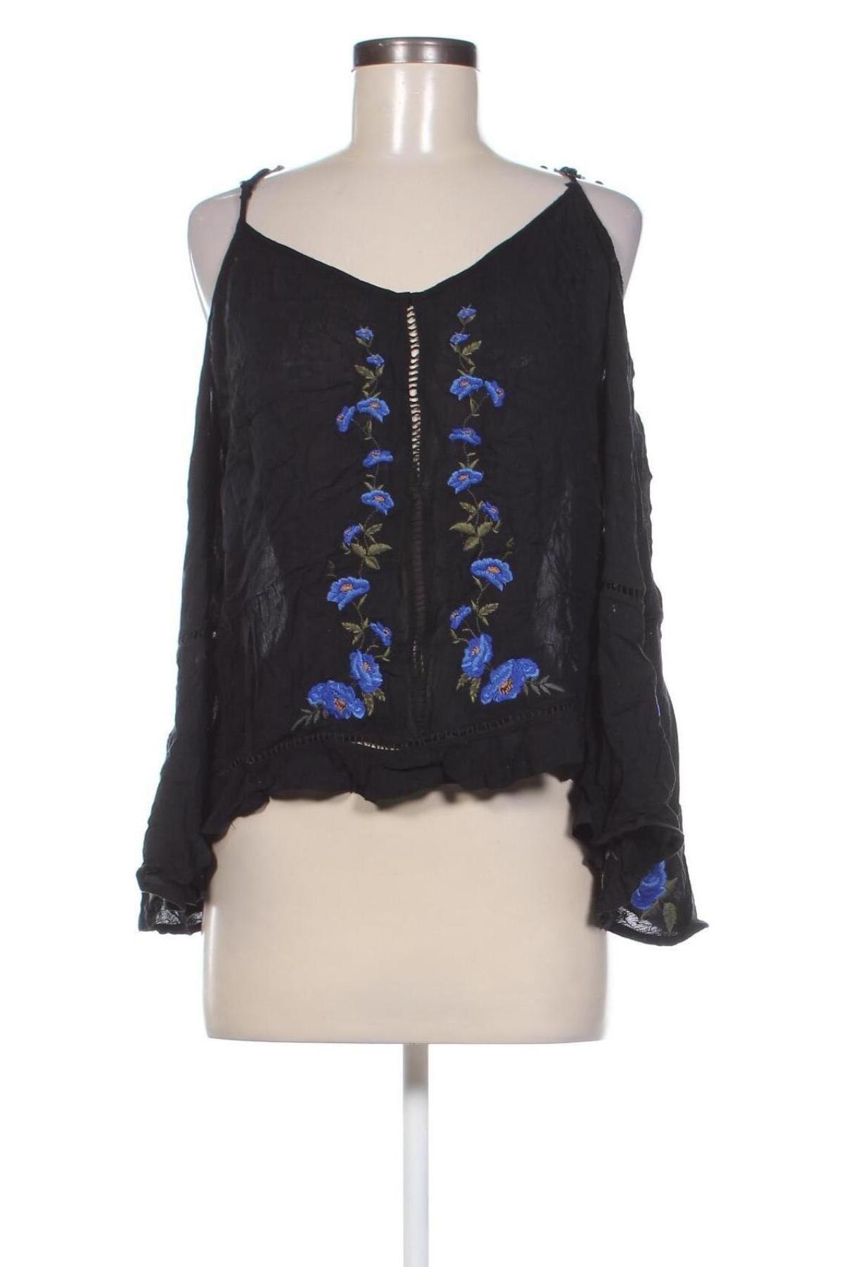 Bluză de femei American Eagle, Mărime S, Culoare Negru, Preț 111,99 Lei