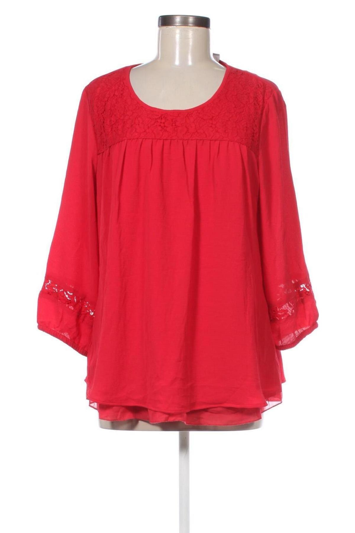 Damen Shirt Canda, Größe L, Farbe Rot, Preis 6,99 €