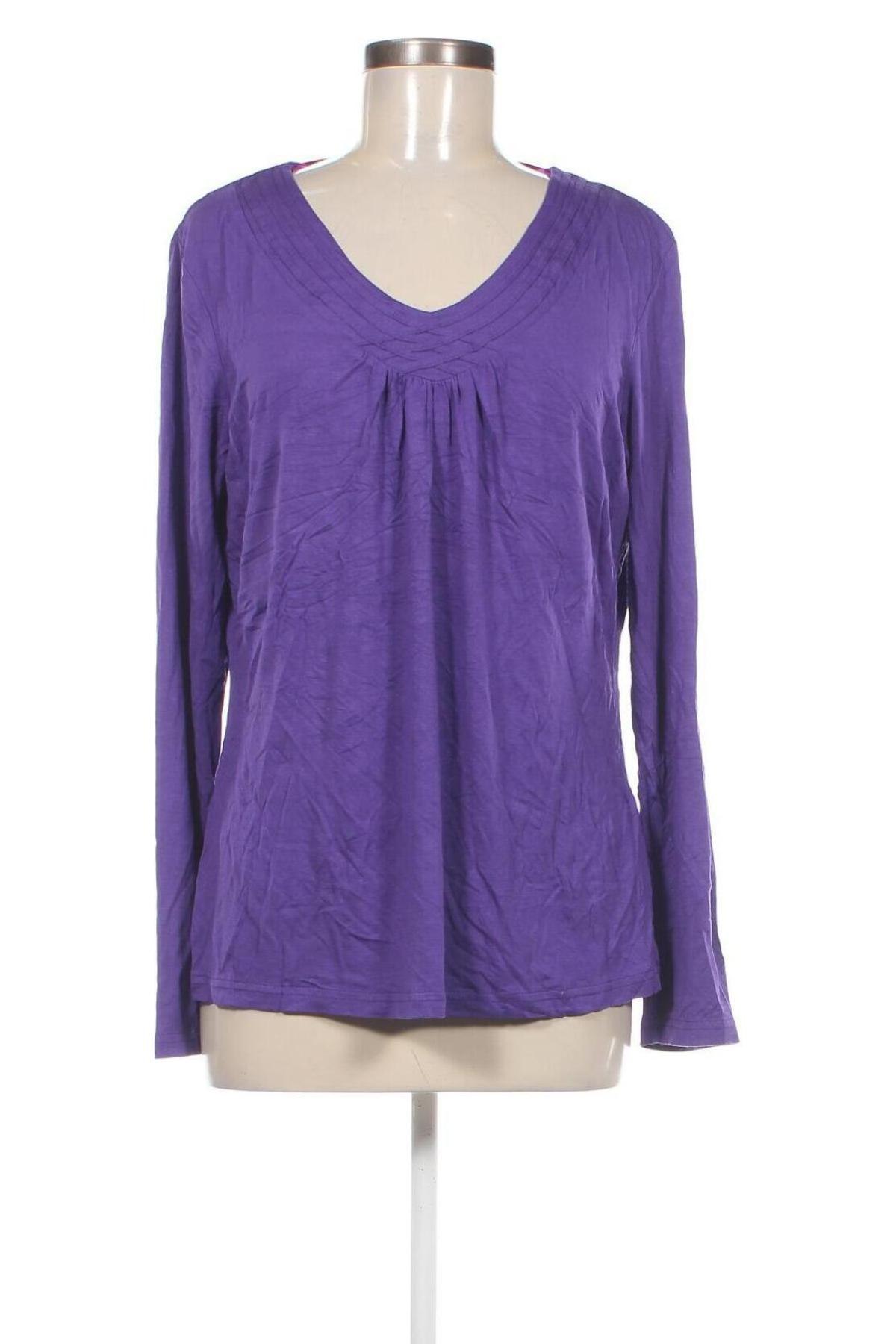 Damen Shirt Damart, Größe L, Farbe Lila, Preis € 5,99