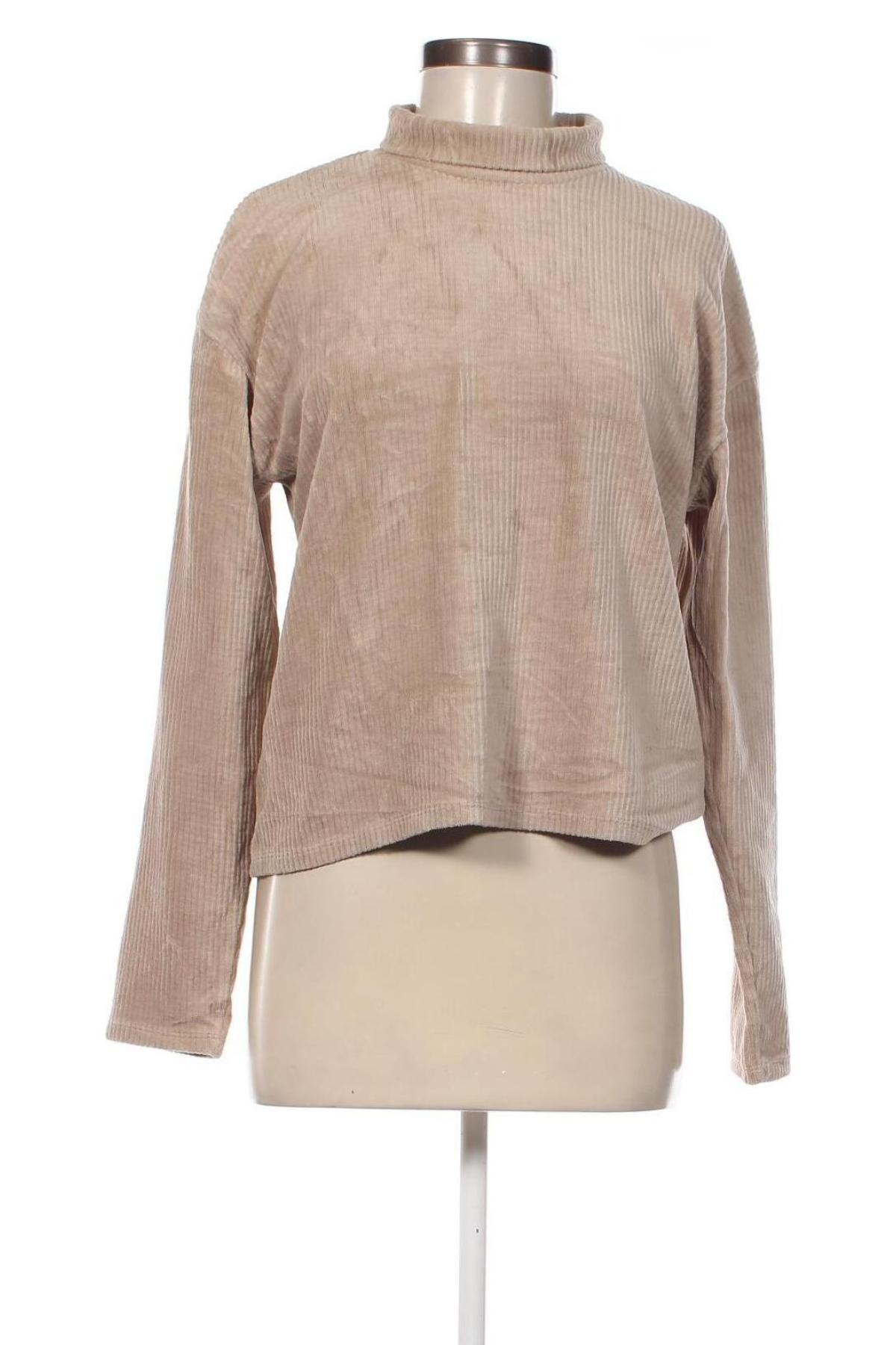 Damen Shirt Gina Tricot, Größe M, Farbe Beige, Preis 13,99 €