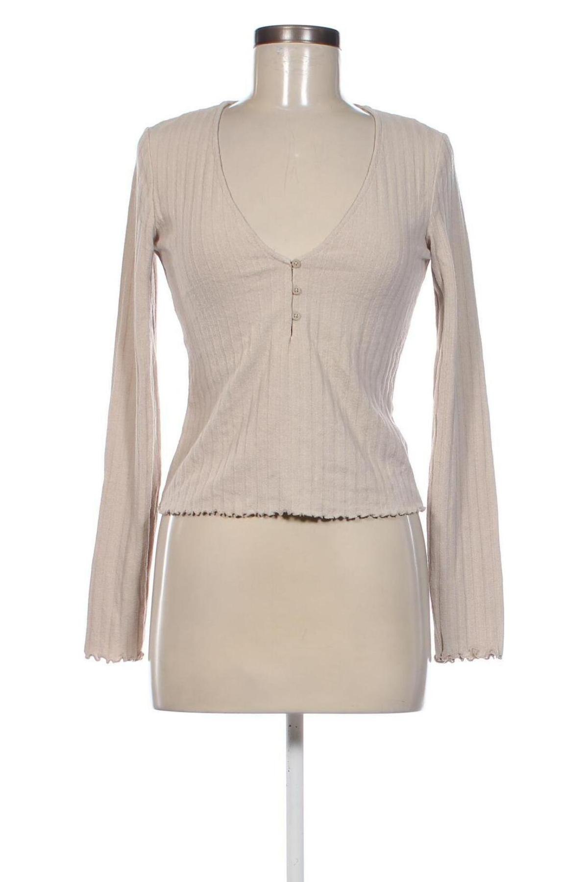 Damen Shirt H&M, Größe M, Farbe Beige, Preis € 13,49