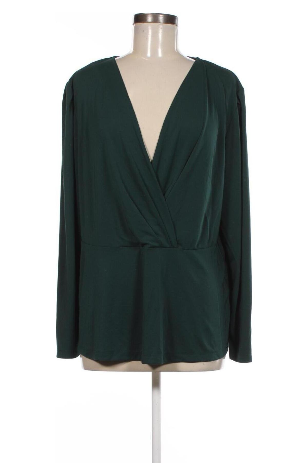 Bluză de femei H&M, Mărime XL, Culoare Verde, Preț 62,99 Lei