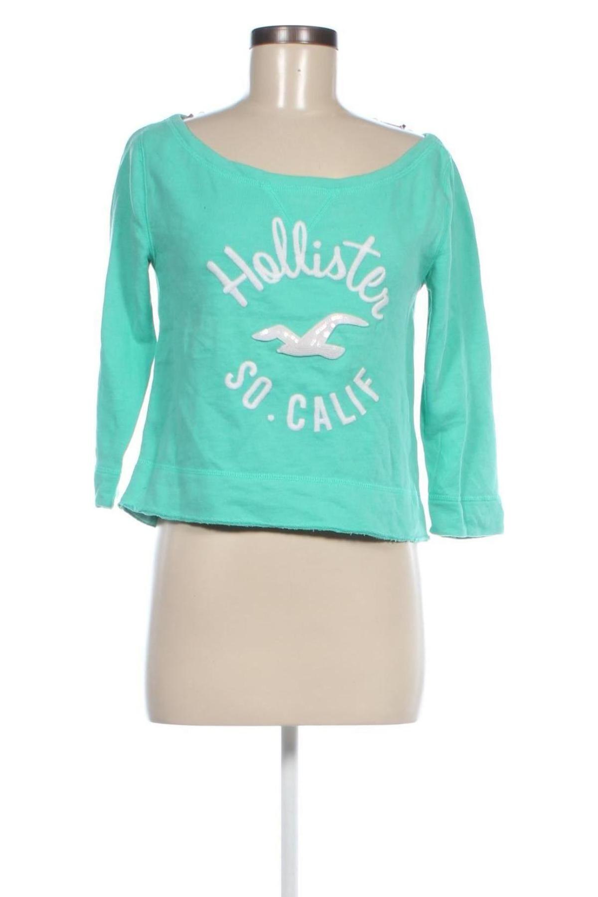 Bluzka damska Hollister, Rozmiar XS, Kolor Zielony, Cena 108,99 zł