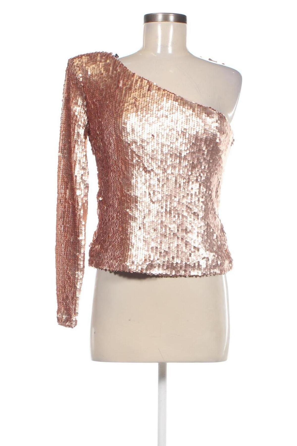 Damen Shirt Missguided, Größe M, Farbe Golden, Preis 13,49 €