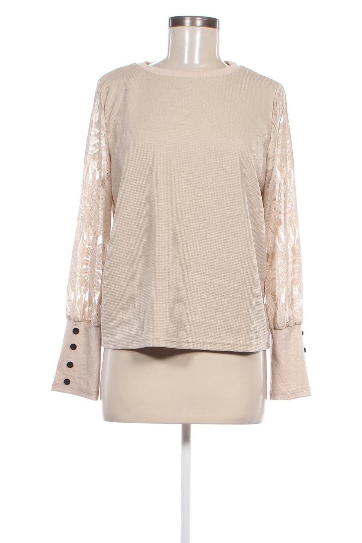 Damen Shirt SHEIN, Größe M, Farbe Beige, Preis 5,99 €