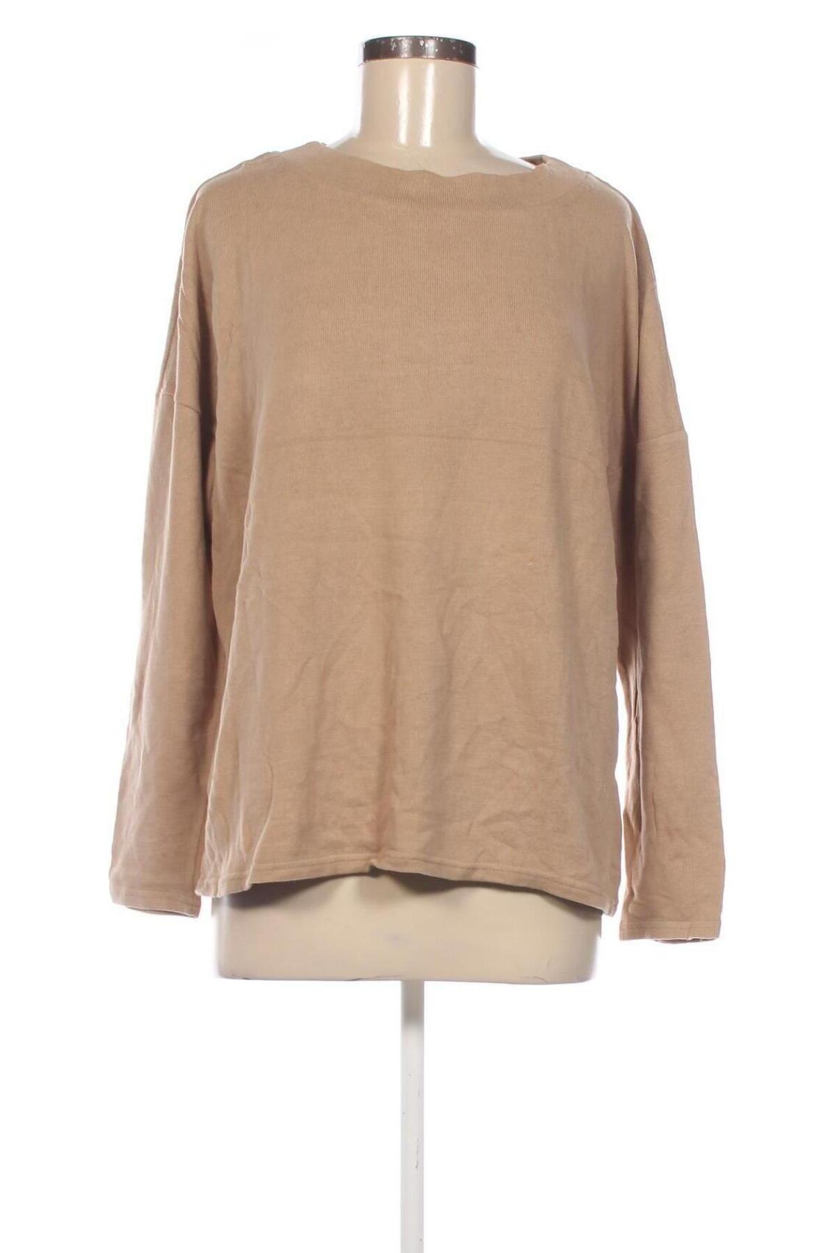 Damen Shirt Street One, Größe L, Farbe Beige, Preis € 10,99