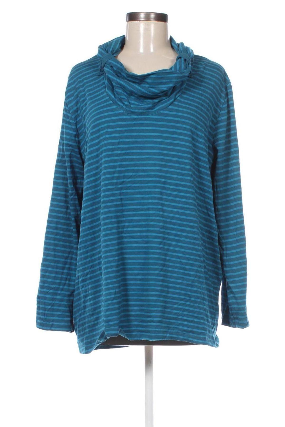 Damen Shirt Via Appia, Größe 3XL, Farbe Blau, Preis 21,99 €