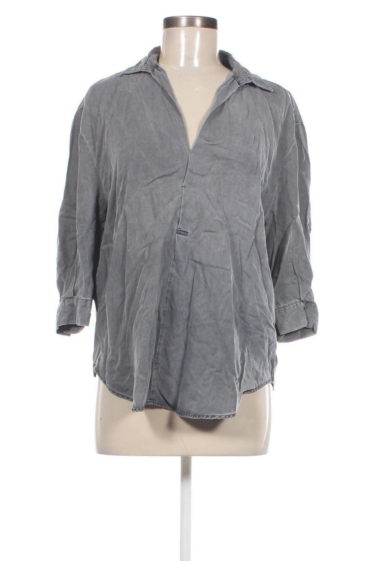 Damen Shirt Zara, Größe S, Farbe Grau, Preis 9,99 €