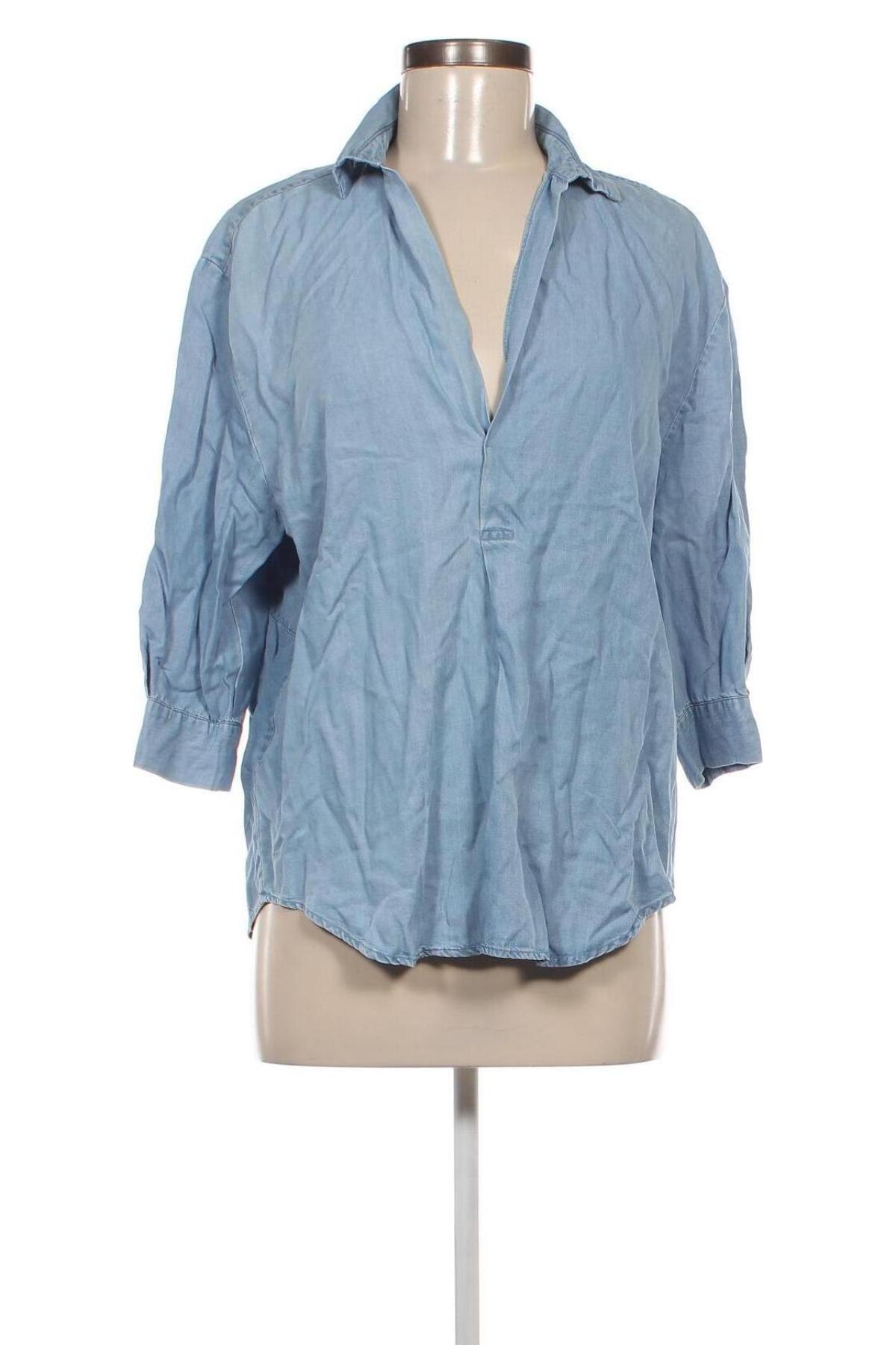 Damen Shirt Zara, Größe M, Farbe Blau, Preis € 18,99