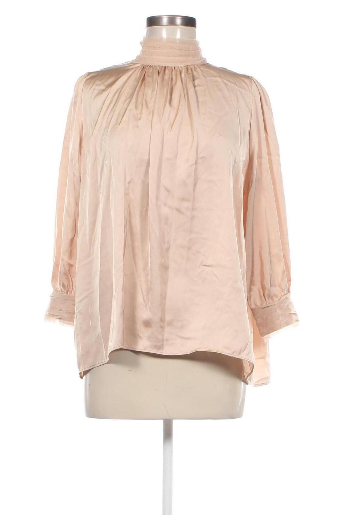 Damen Shirt Zara, Größe M, Farbe Beige, Preis 18,99 €