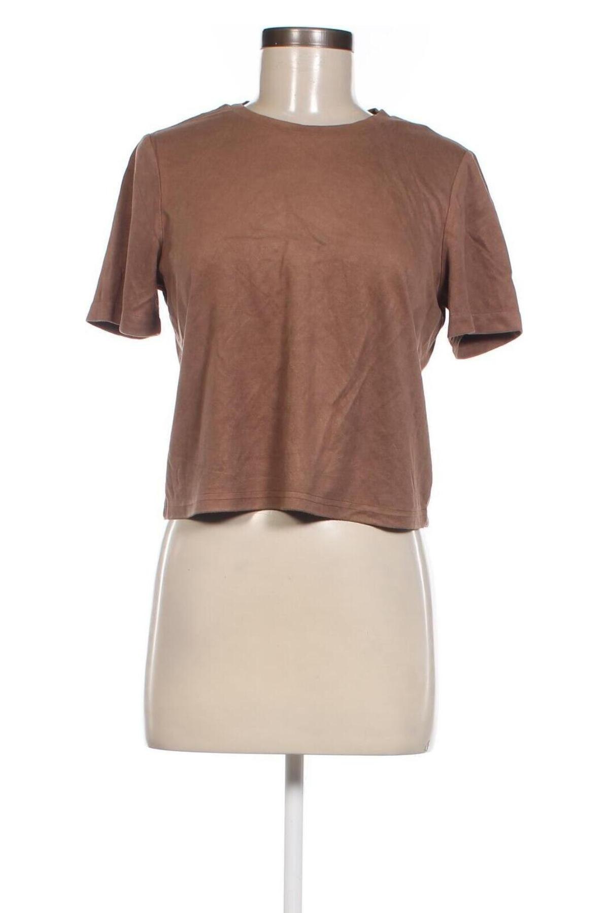 Damen Shirt Zara Trafaluc, Größe M, Farbe Braun, Preis 13,99 €