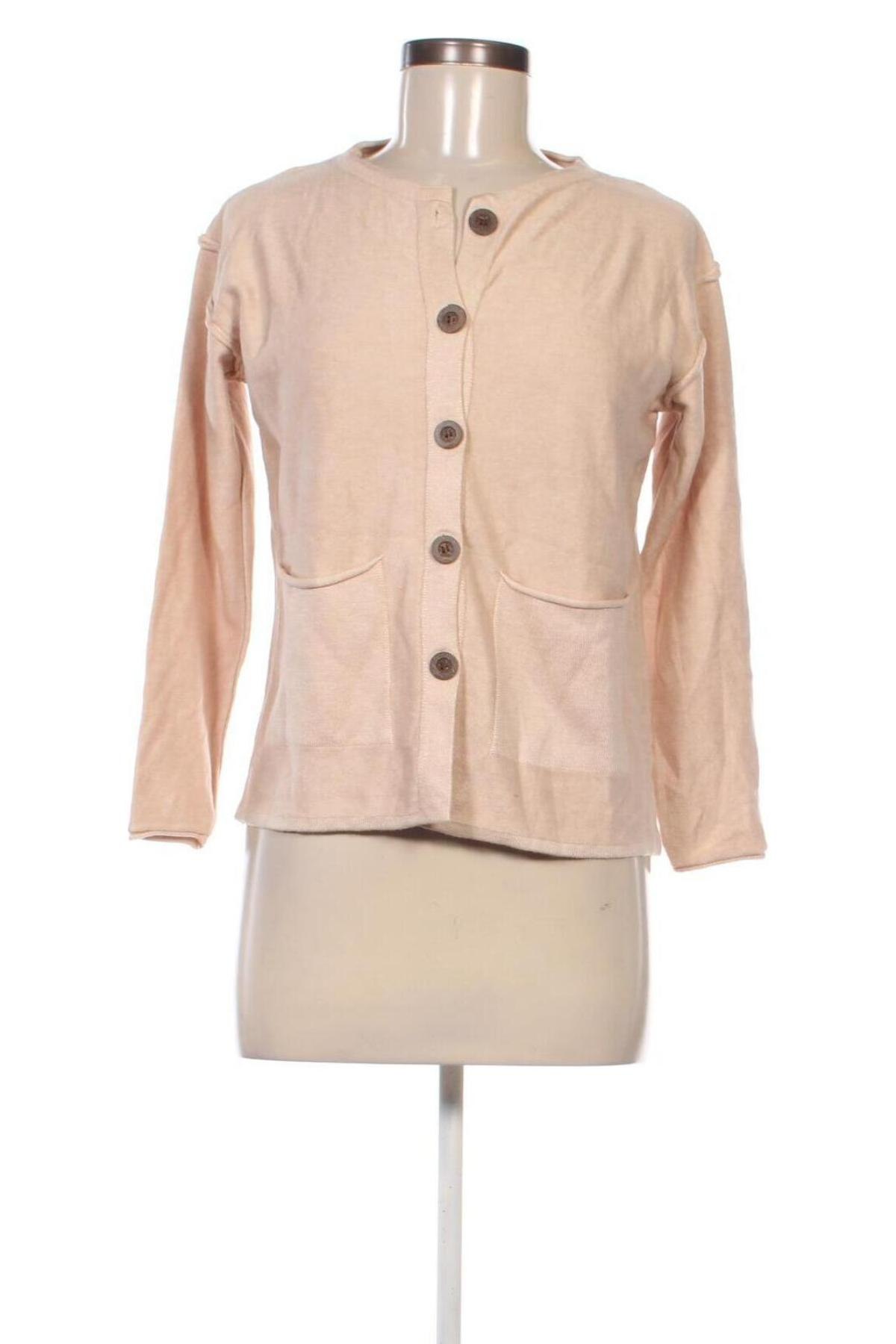 Damen Strickjacke, Größe M, Farbe Beige, Preis € 20,49