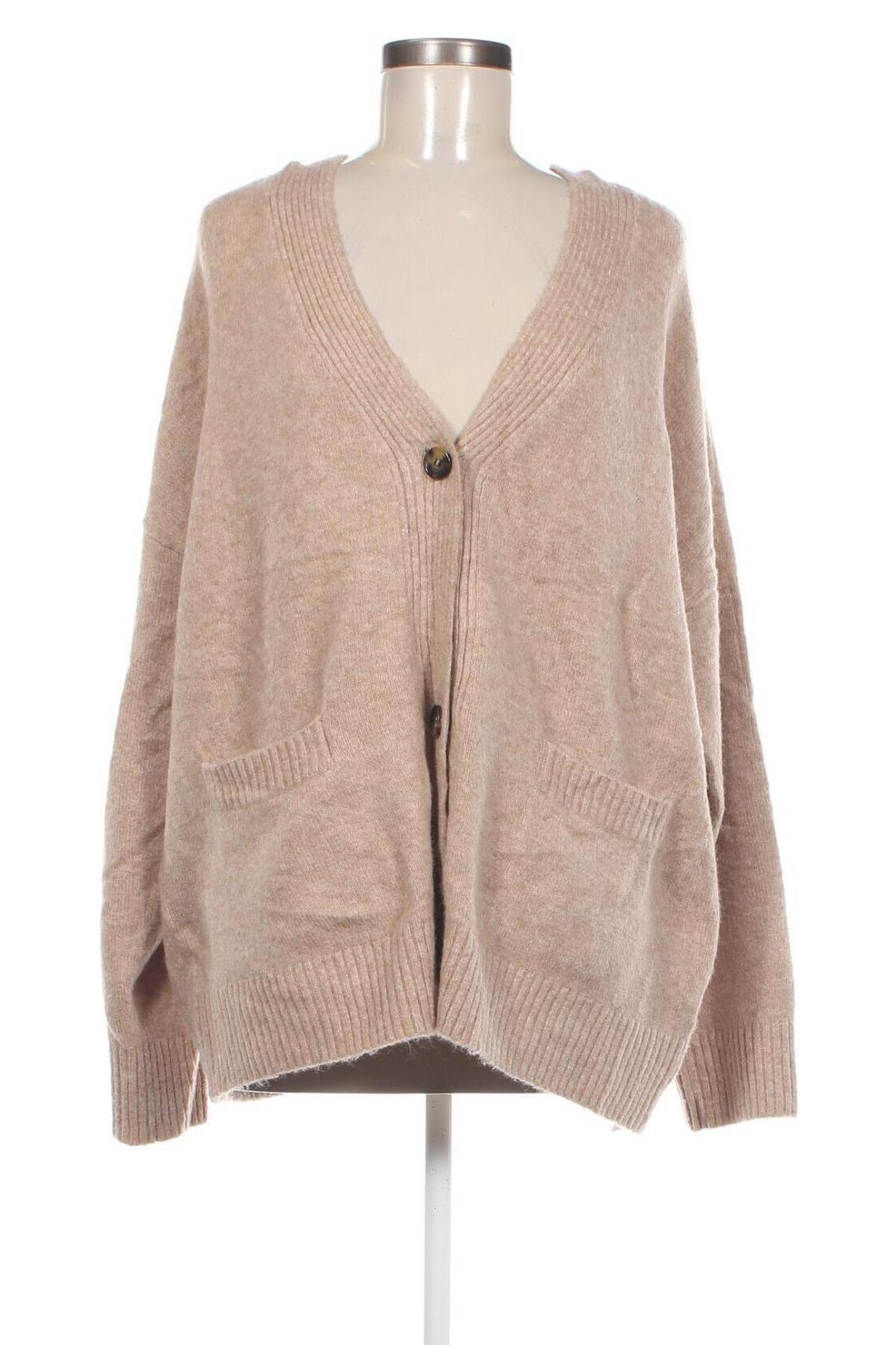 Damen Strickjacke, Größe XL, Farbe Beige, Preis 12,49 €