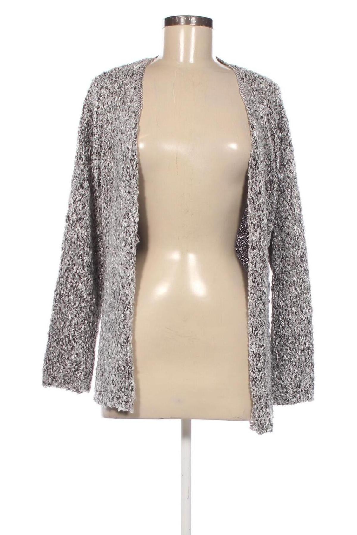 Cardigan de damă, Mărime XL, Culoare Argintiu, Preț 95,99 Lei