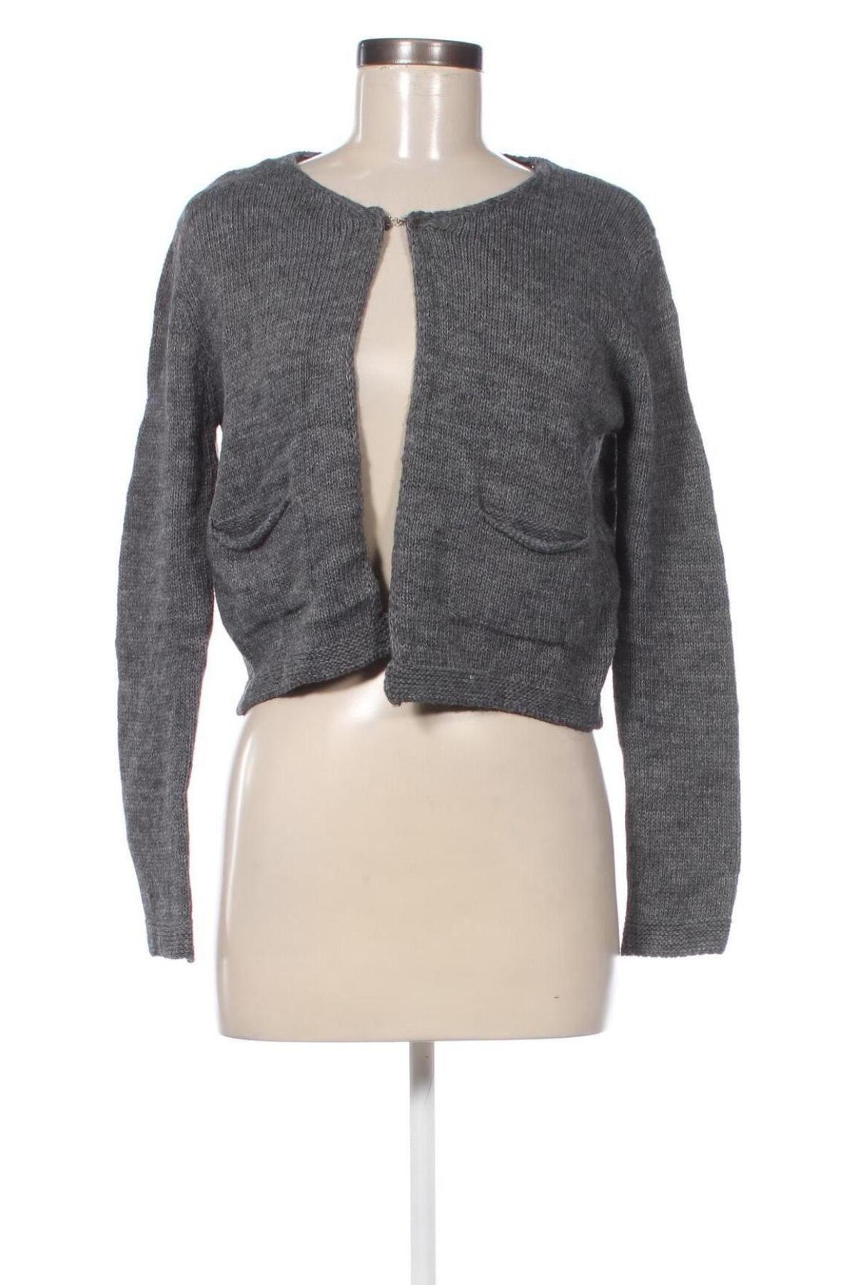 Damen Strickjacke, Größe M, Farbe Grau, Preis 13,99 €