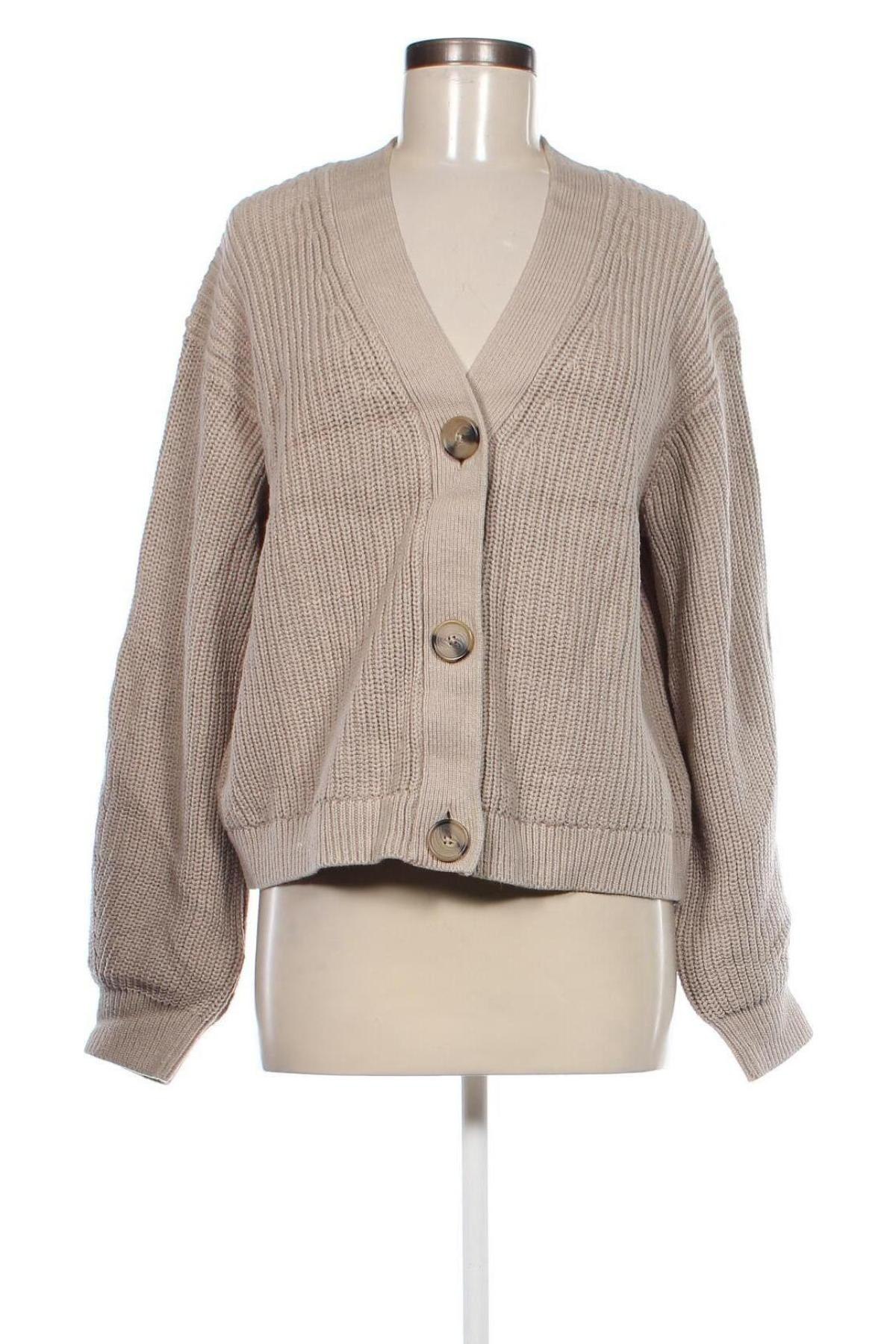 Damen Strickjacke H&M, Größe S, Farbe Beige, Preis 5,49 €