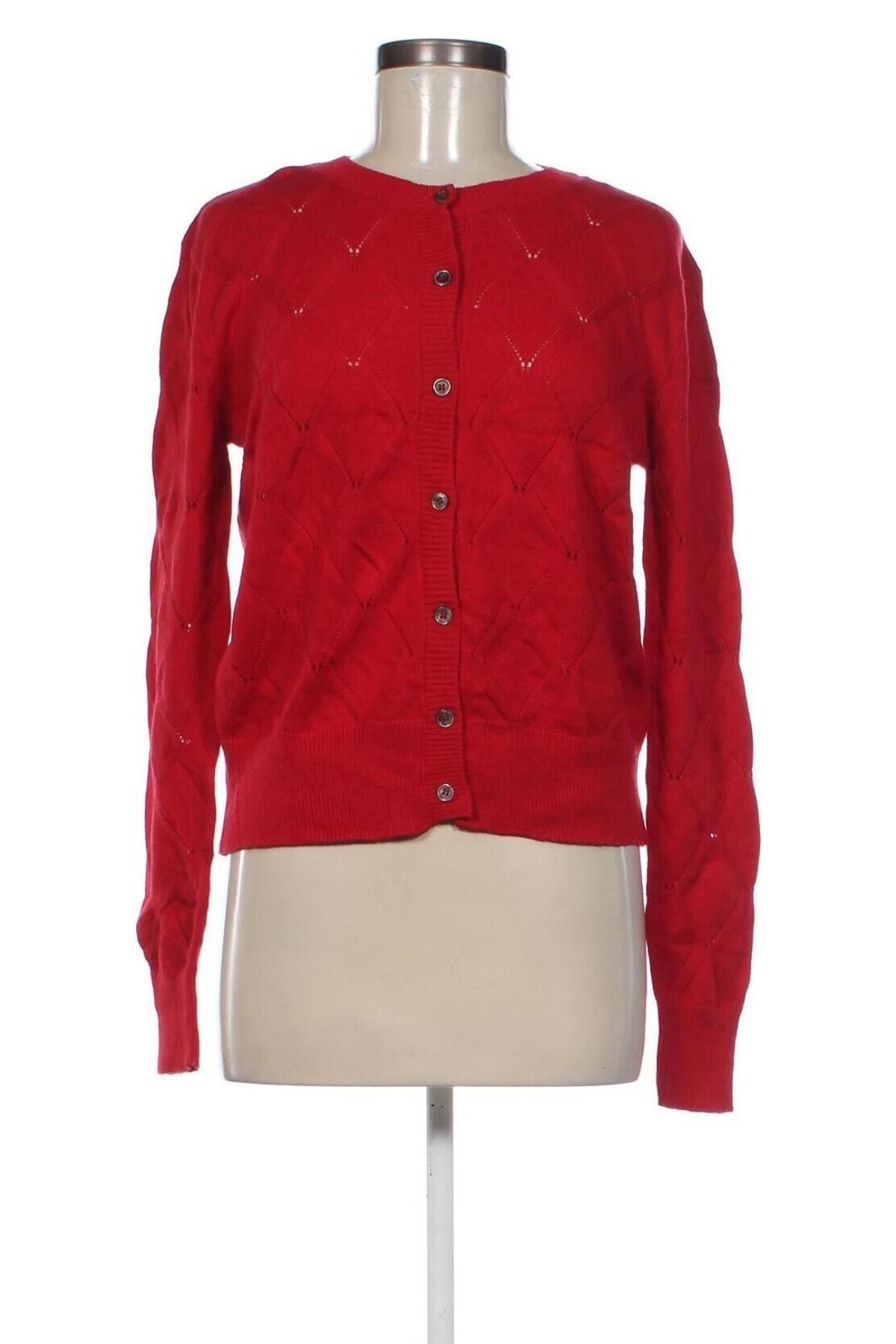 Damen Strickjacke Just In Case, Größe M, Farbe Rot, Preis € 71,99