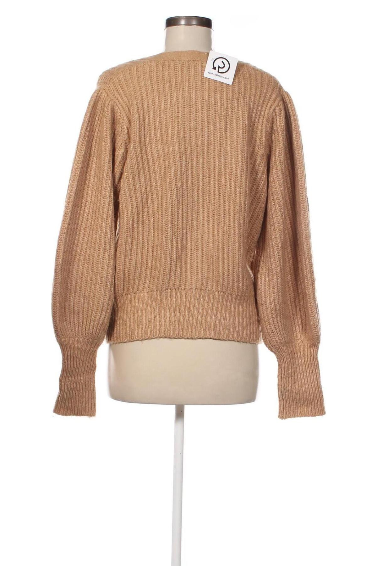 Damen Strickjacke Kaffe, Größe L, Farbe Beige, Preis 16,99 €