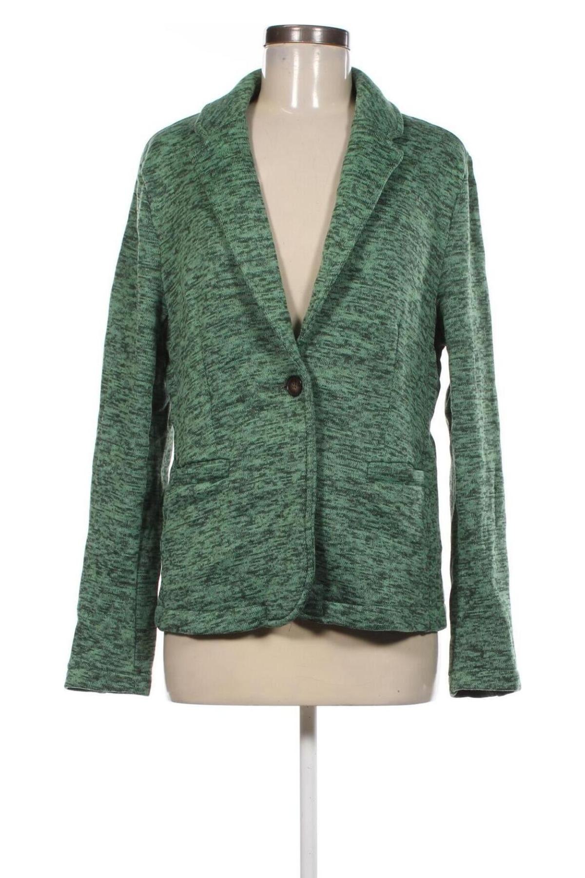 Damen Strickjacke Lands' End, Größe M, Farbe Grün, Preis 7,49 €