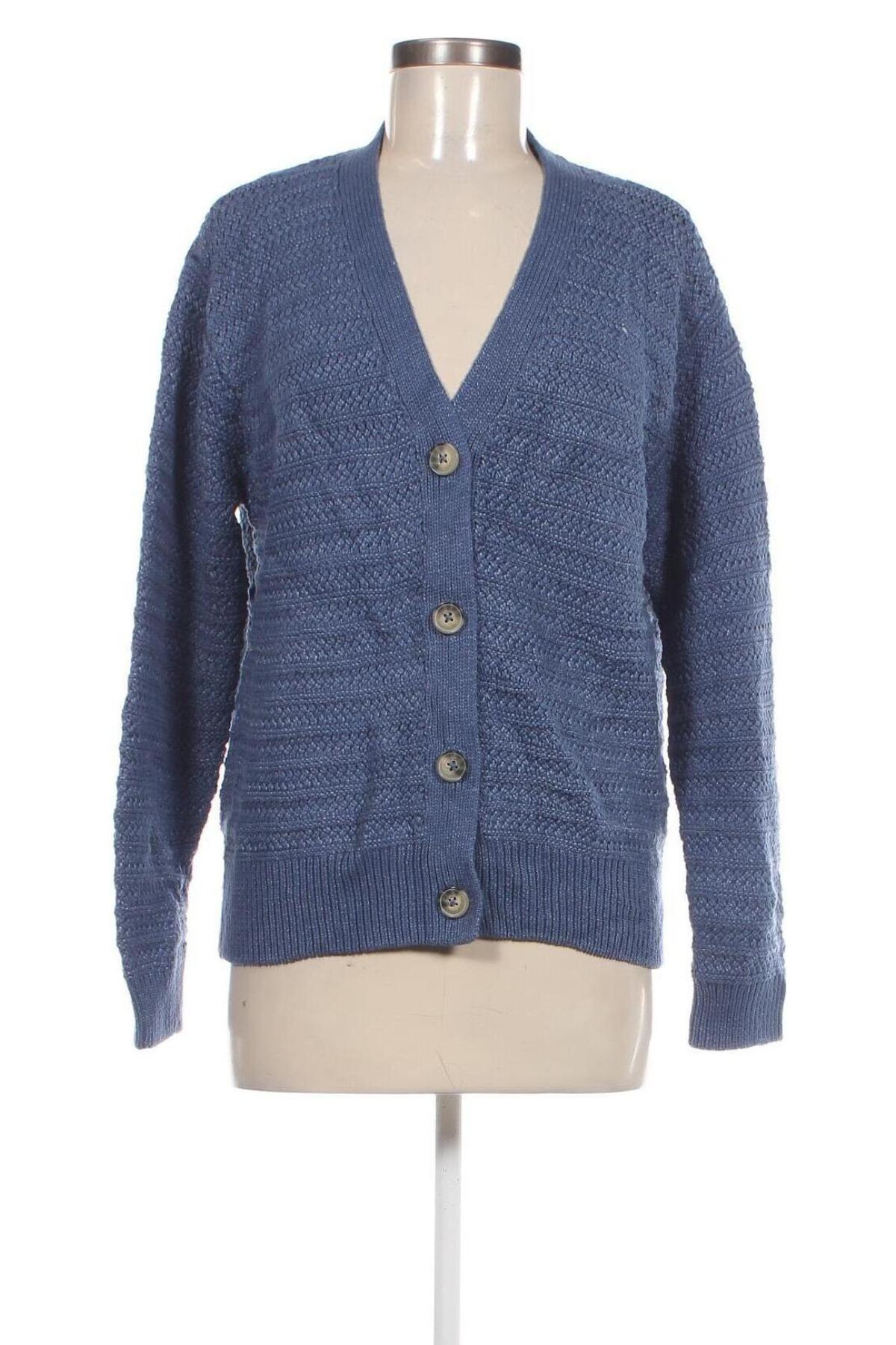 Damen Strickjacke Marks & Spencer, Größe M, Farbe Blau, Preis 18,99 €