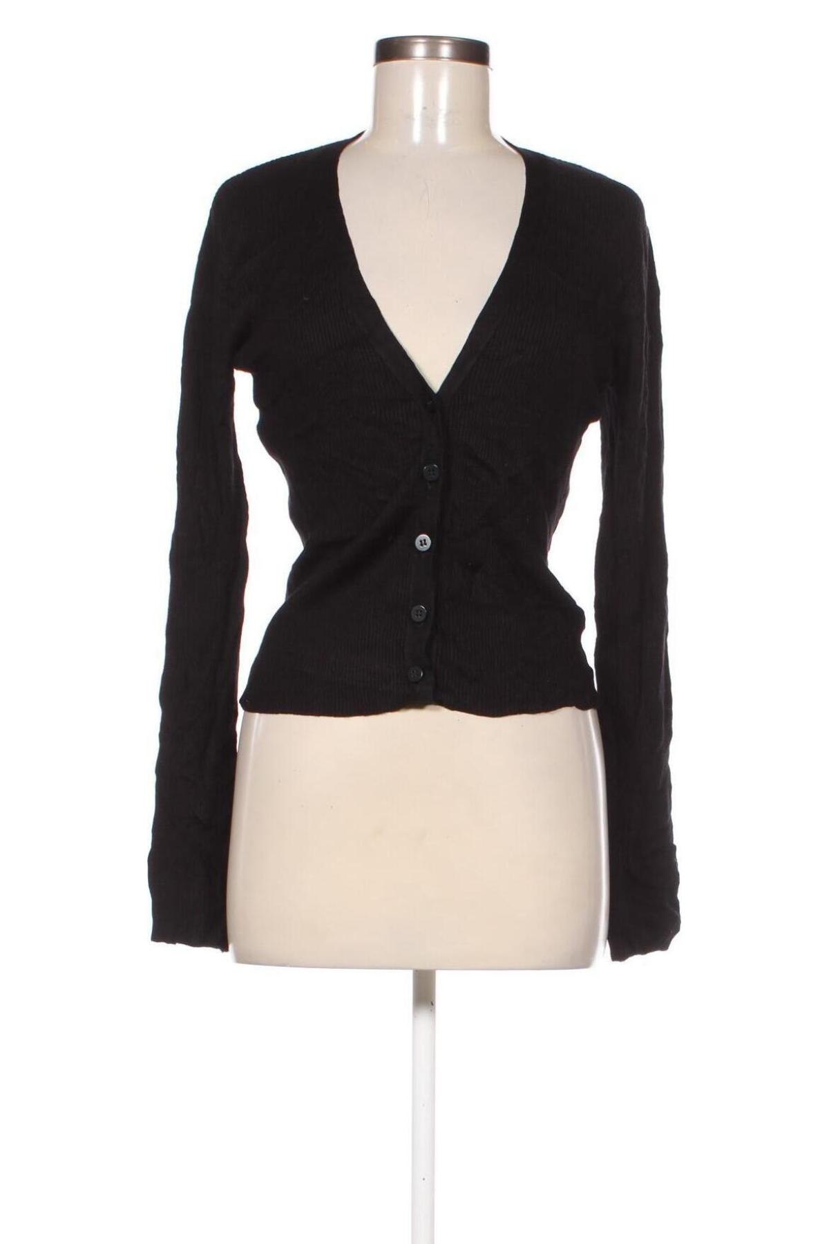 Cardigan de damă Terranova, Mărime L, Culoare Negru, Preț 48,99 Lei