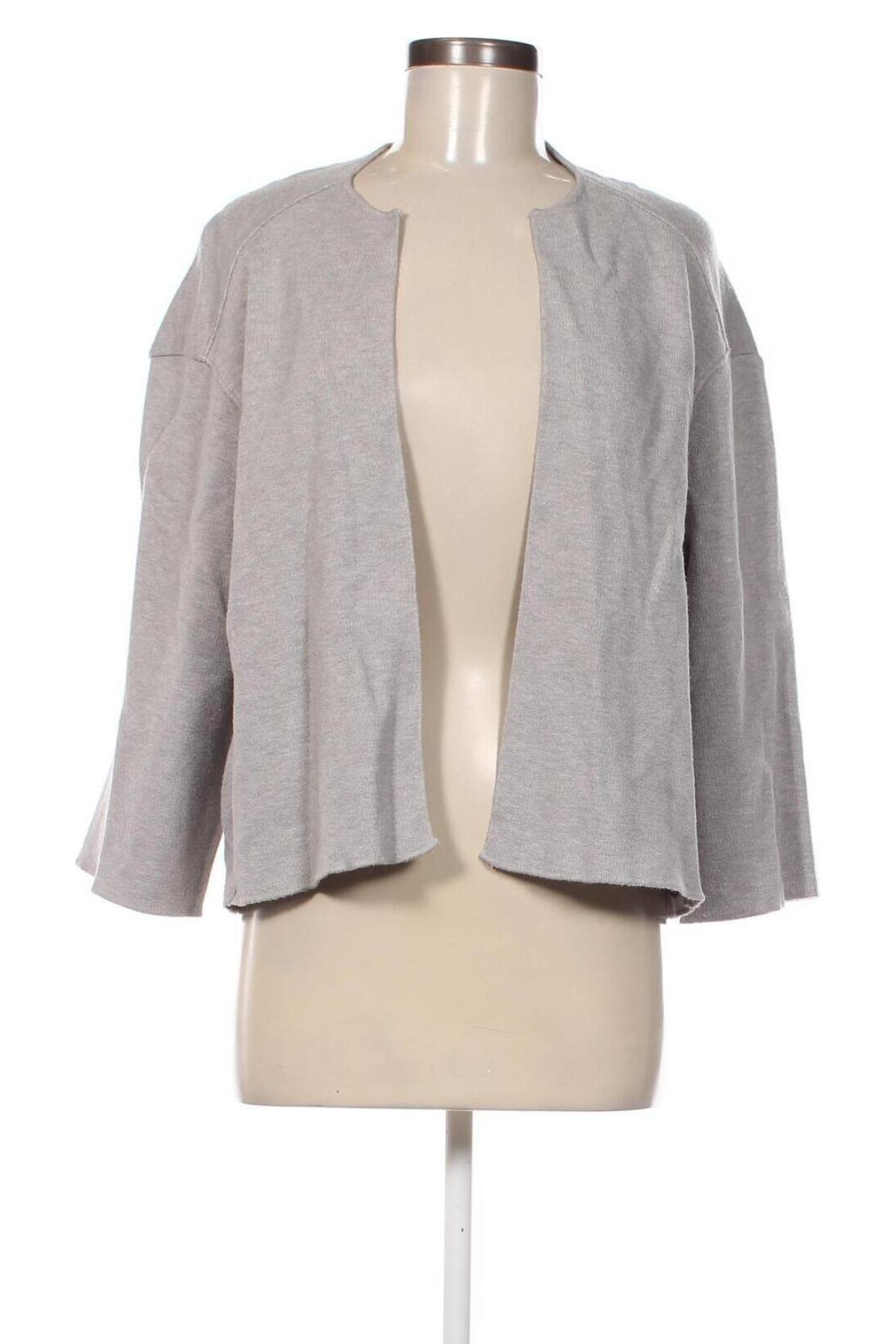 Cardigan de damă Zara, Mărime M, Culoare Gri, Preț 35,99 Lei