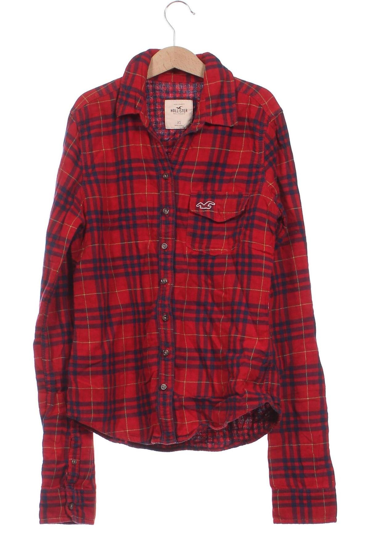 Damenbluse Hollister, Größe XS, Farbe Mehrfarbig, Preis 10,49 €